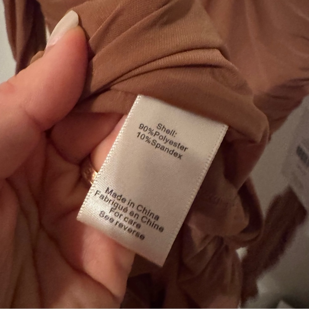 NWT Ronny Kobo Julisa Ruched Long-Sleeve Mini Dress Sz L - Picture 6 of 7